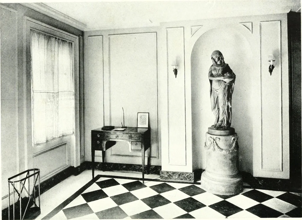 An illustration from The house in good taste, illustrated with photographs in color and black and white, 1915, leaf 20
