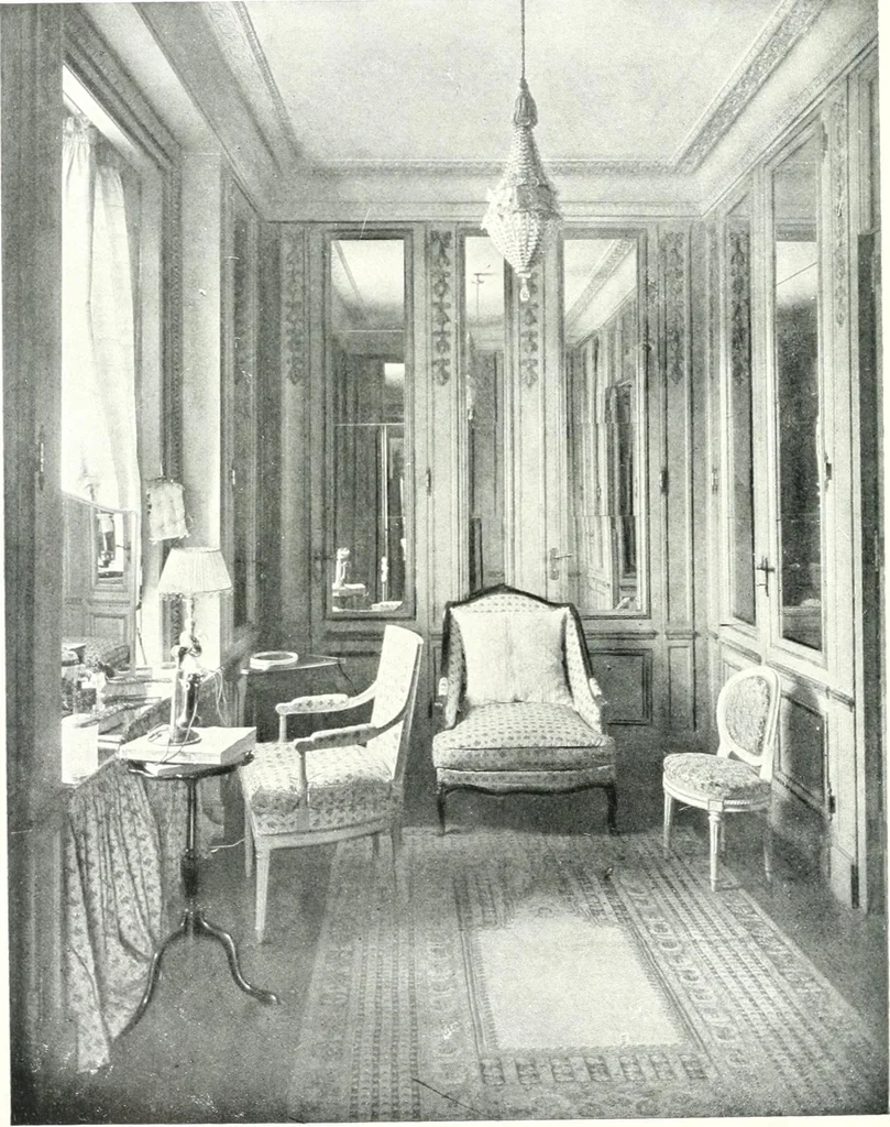 An illustration from The house in good taste, illustrated with photographs in color and black and white, 1915, leaf 239
