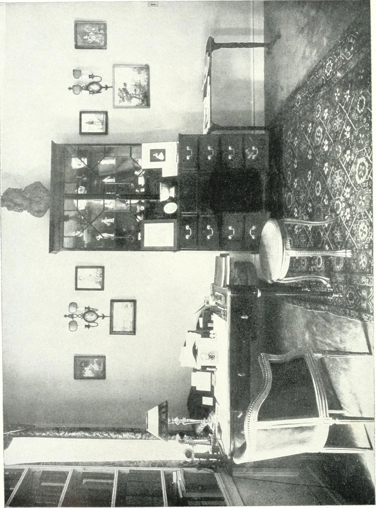 An illustration from The house in good taste, illustrated with photographs in color and black and white, 1915, leaf 259