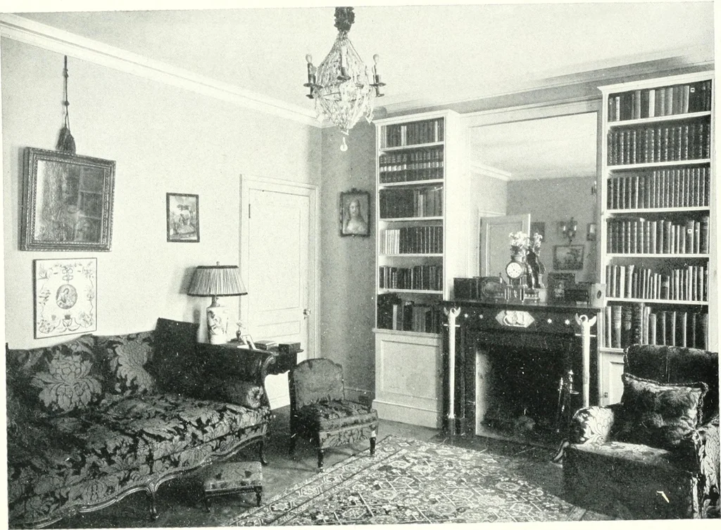 An illustration from The house in good taste, illustrated with photographs in color and black and white, 1915, leaf 264