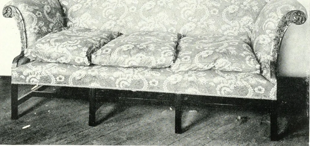 An illustration from The house in good taste, illustrated with photographs in color and black and white, 1915, leaf 278