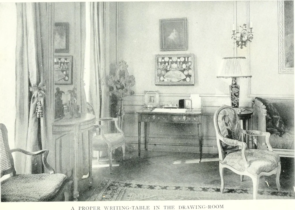 An illustration from The house in good taste, illustrated with photographs in color and black and white, 1915, leaf 314