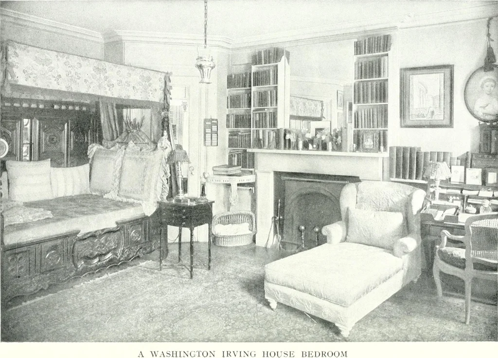An illustration from The house in good taste, illustrated with photographs in color and black and white, 1915, leaf 47