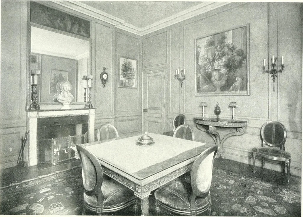 An illustration from The house in good taste, illustrated with photographs in color and black and white, 1915, leaf 70
