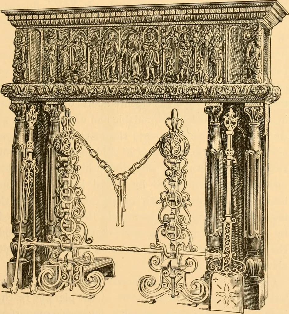An illustration from Housekeeper's quest : where to find pretty things., 1885, leaf 14