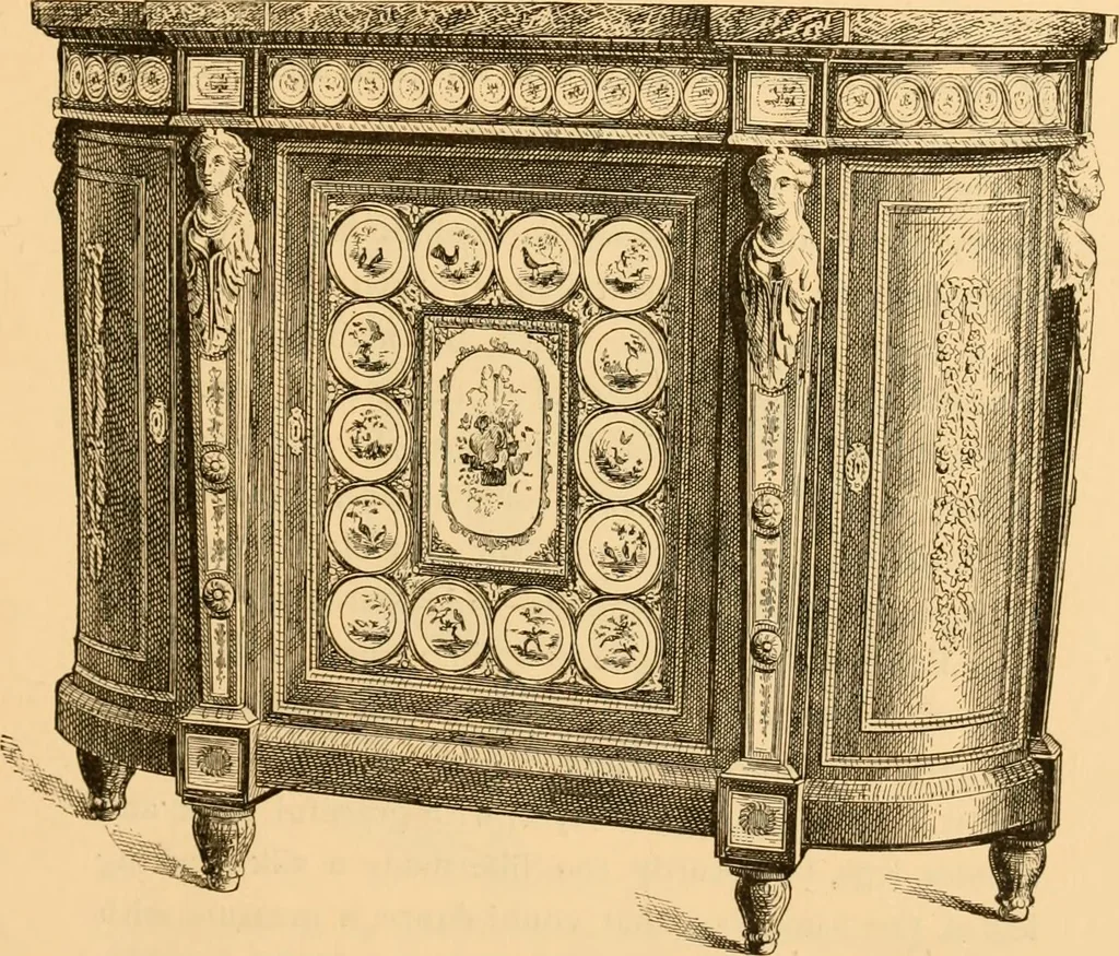 An illustration from Housekeeper's quest : where to find pretty things., 1885, leaf 28