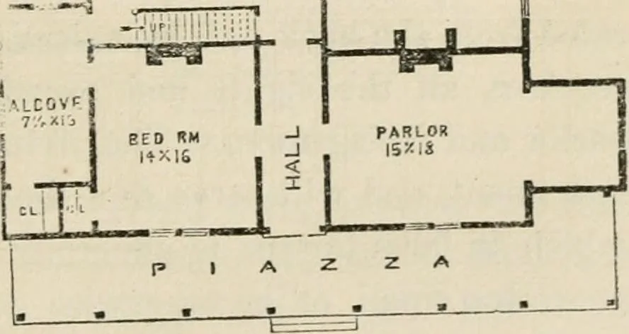 An illustration from The house: a manual of rural architecture: or, How to build country houses and out-buildings .., 1866, leaf 102
