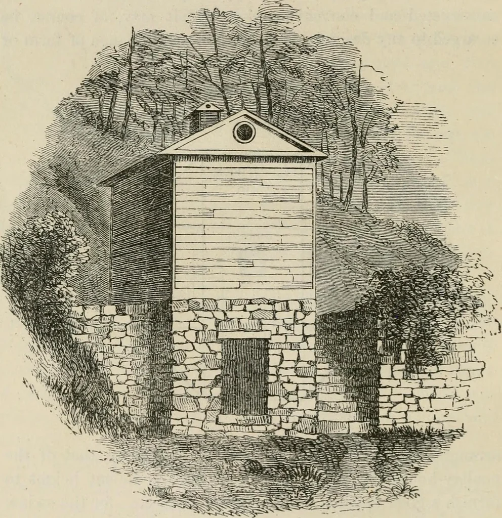 An illustration from The house: a manual of rural architecture: or, How to build country houses and out-buildings .., 1866, leaf 147