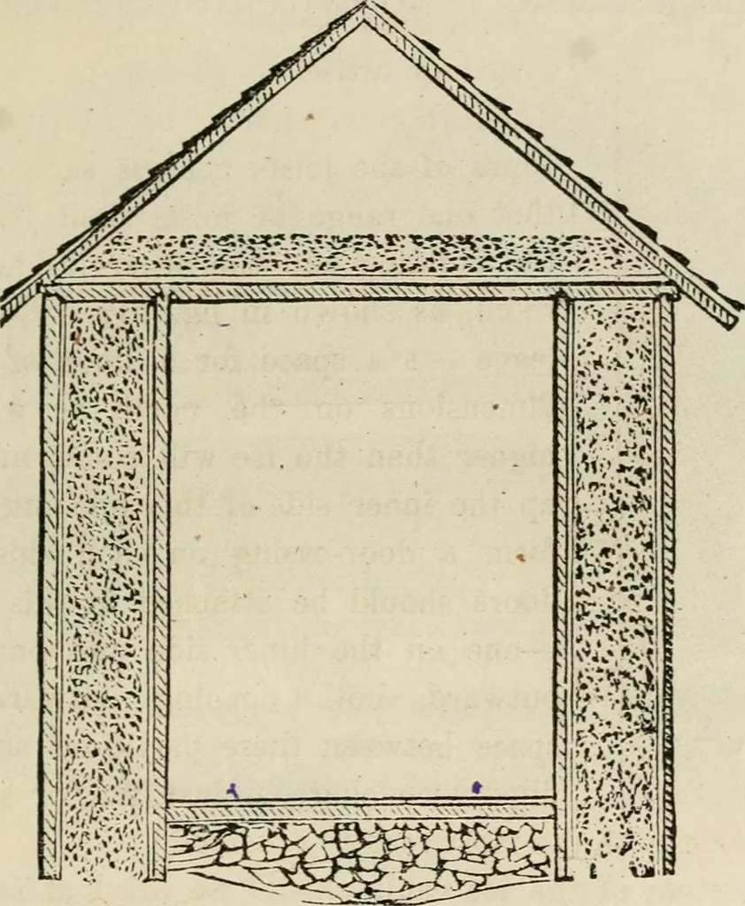 An illustration from The house: a manual of rural architecture: or, How to build country houses and out-buildings .., 1866, leaf 150