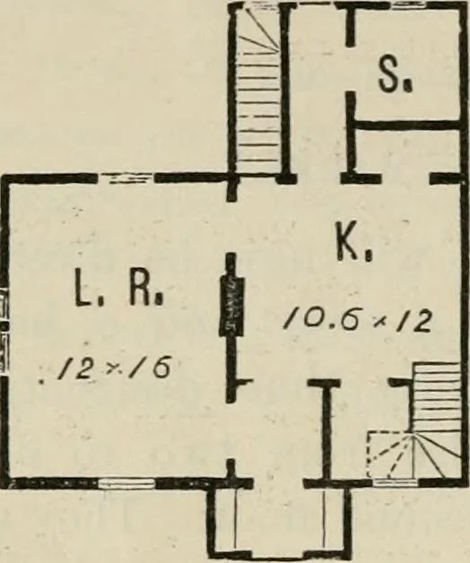 An illustration from The house: a manual of rural architecture: or, How to build country houses and out-buildings .., 1866, leaf 59