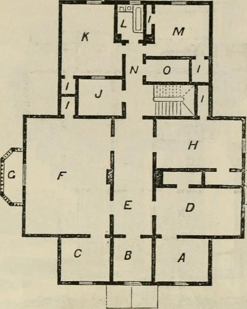 An illustration from The house: a manual of rural architecture: or, How to build country houses and out-buildings .., 1866, leaf 73