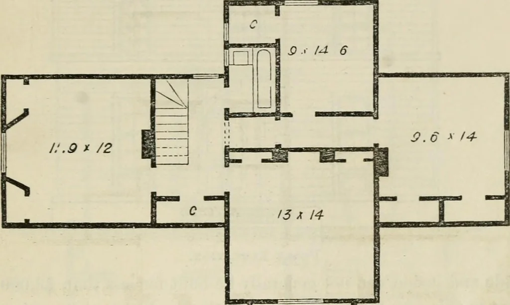 An illustration from The house: a manual of rural architecture: or, How to build country houses and out-buildings .., 1866, leaf 76