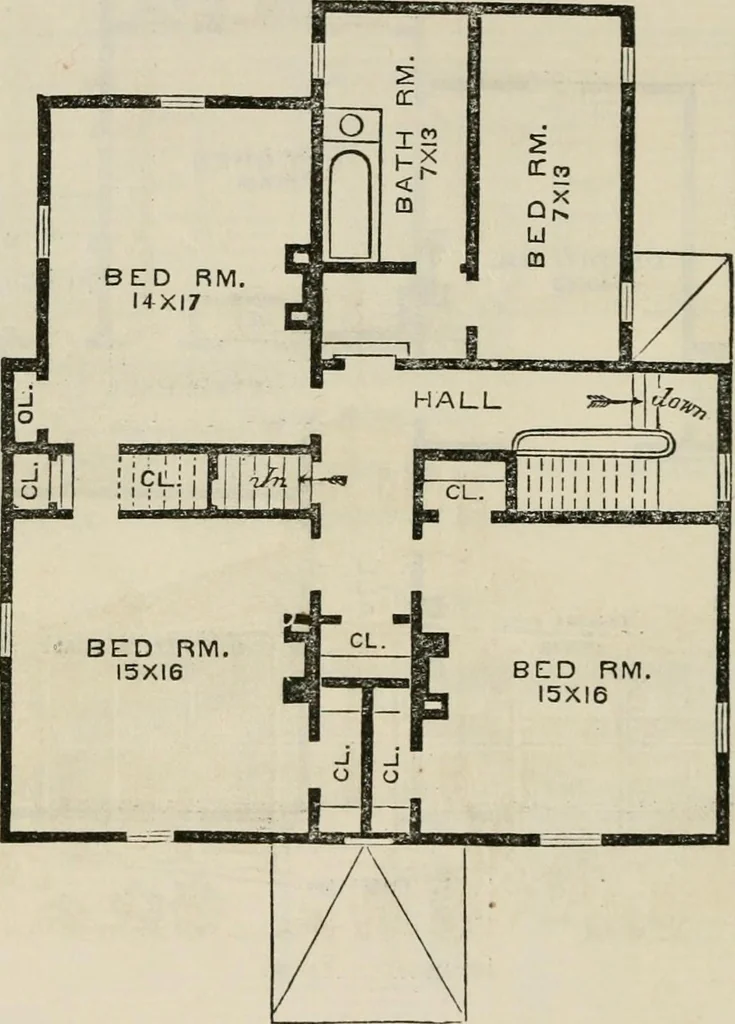 An illustration from The house: a manual of rural architecture: or, How to build country houses and out-buildings .., 1866, leaf 79