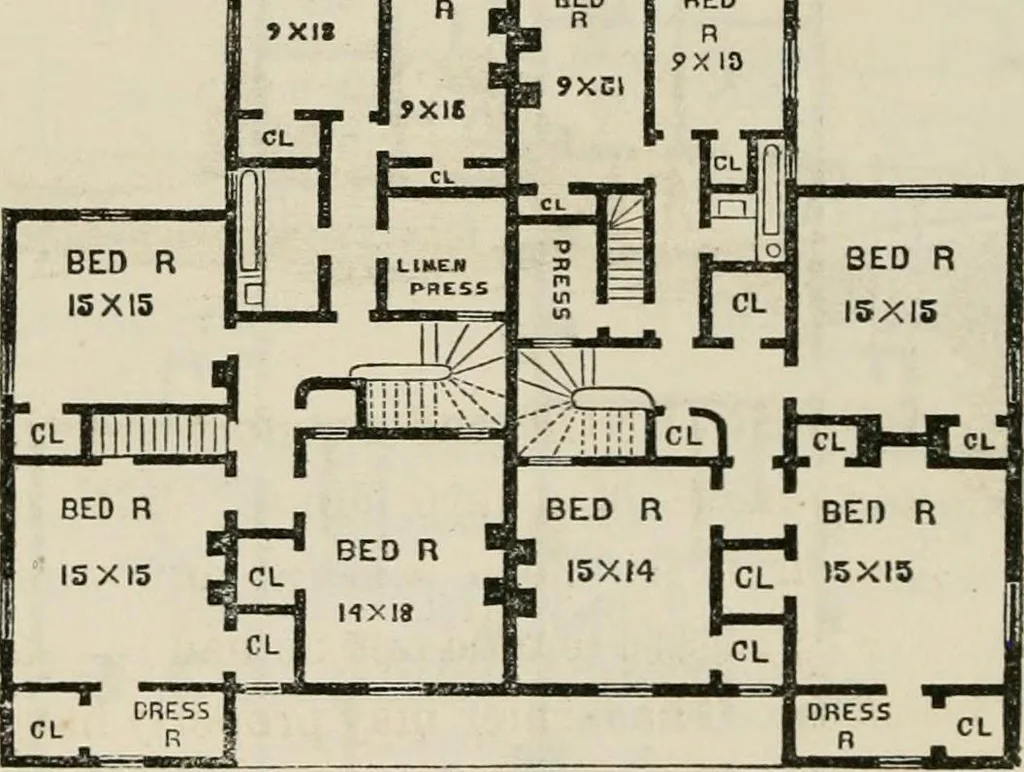 An illustration from The house: a manual of rural architecture: or, How to build country houses and out-buildings .., 1866, leaf 99