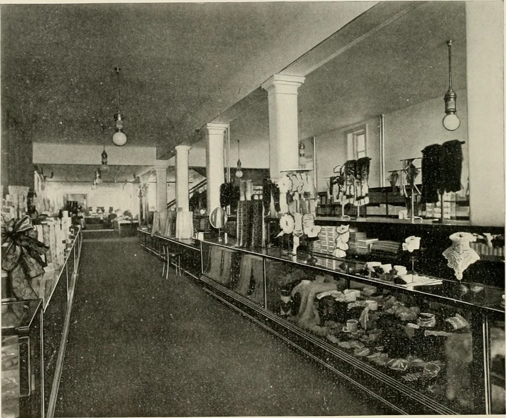 An illustration from House-warming at the new Howland store, Bridgeport, November 18th to 21st, 1908., 1845, leaf 11