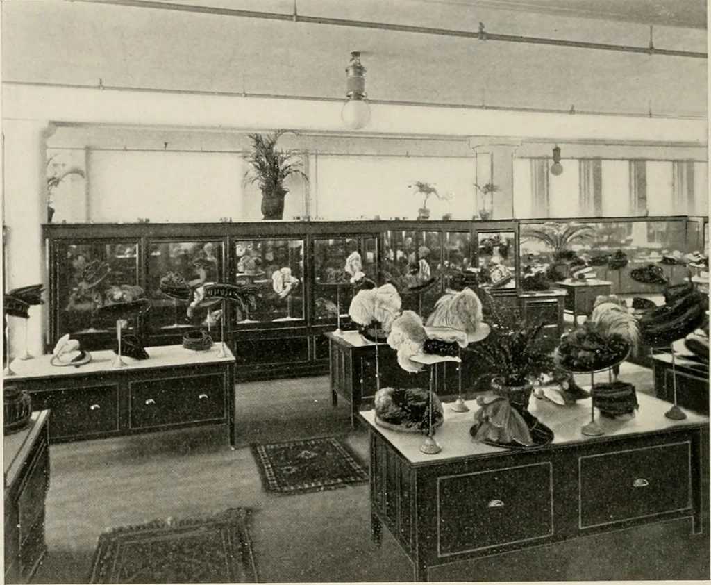 An illustration from House-warming at the new Howland store, Bridgeport, November 18th to 21st, 1908., 1845, leaf 15