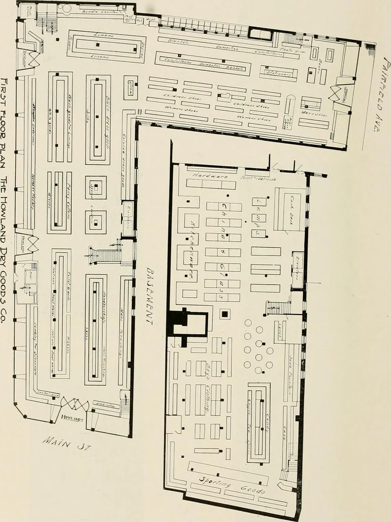 An illustration from House-warming at the new Howland store, Bridgeport, November 18th to 21st, 1908., 1845, leaf 33