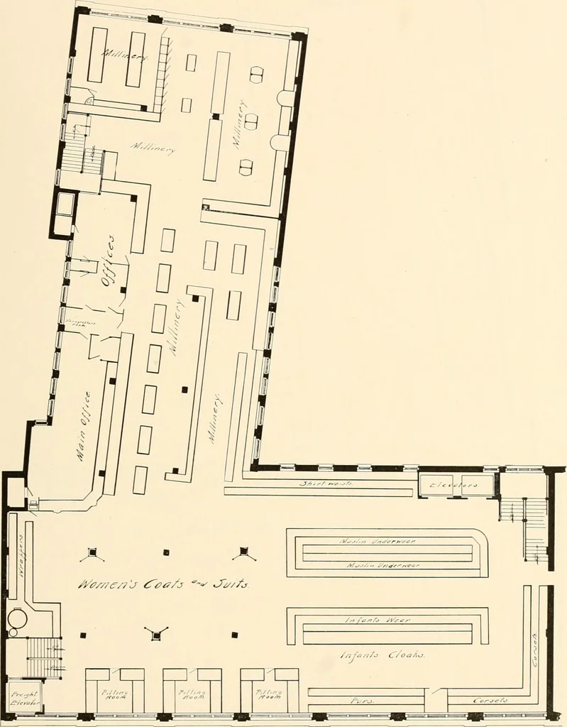 An illustration from House-warming at the new Howland store, Bridgeport, November 18th to 21st, 1908., 1845, leaf 34