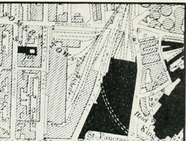 An illustration from The housing acts, 1890-1909, and town planning as applied to Great Britain. Containing the provisions of the Housing, Town Planning &c., etc., Act, 1909, and embodying the Town Planning Procedure Regulations (England and Wales), 1910., 1910, leaf 132
