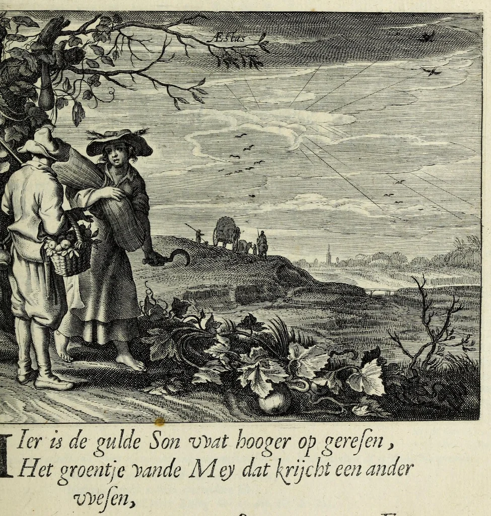 An illustration from Houwelyck, dat is, De gansche gelegtheydt des echten staets, 1625, leaf 277