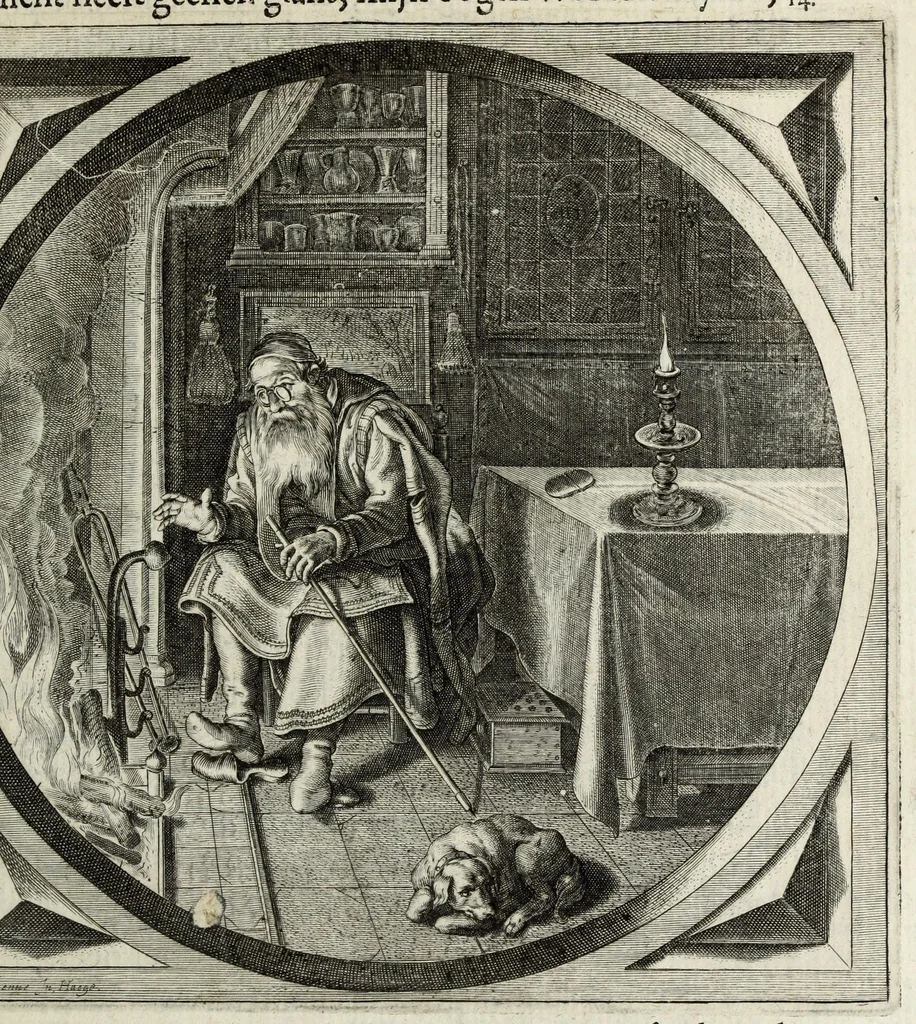 An illustration from Houwelyck, dat is, De gansche gelegtheydt des echten staets, 1625, leaf 683