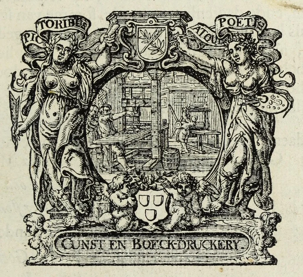 An illustration from Houwelyck, dat is, De gansche gelegtheydt des echten staets, 1625, leaf 9
