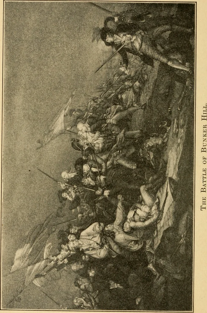 An illustration from How the flag became old glory, 1915, leaf 45