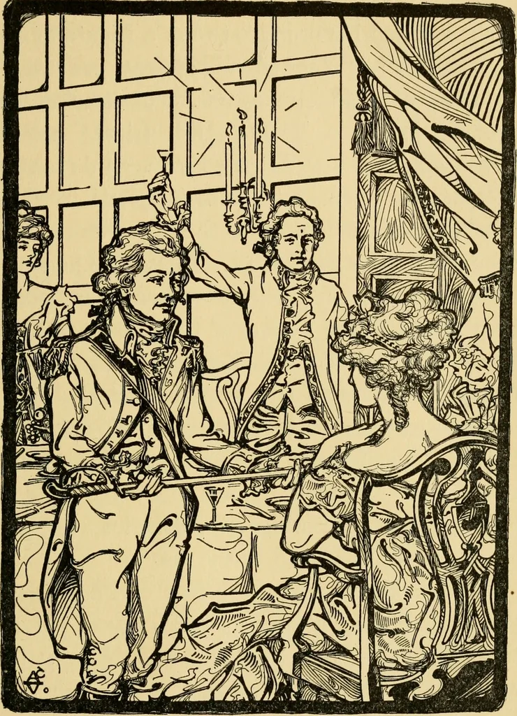 An illustration from How the flag became old glory, 1915, leaf 64