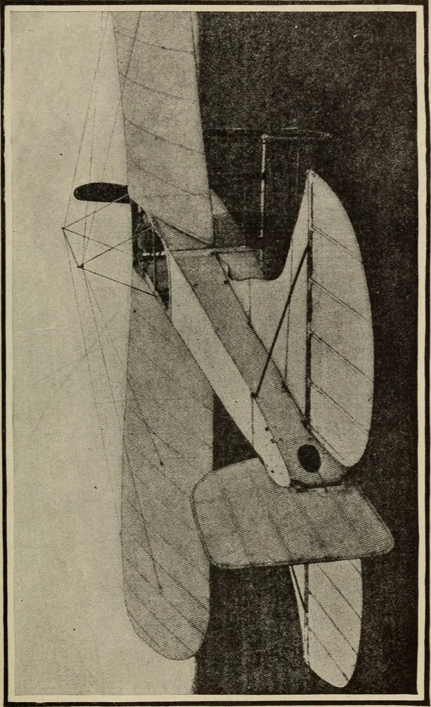 An illustration from How it flies;, 1910, leaf 118