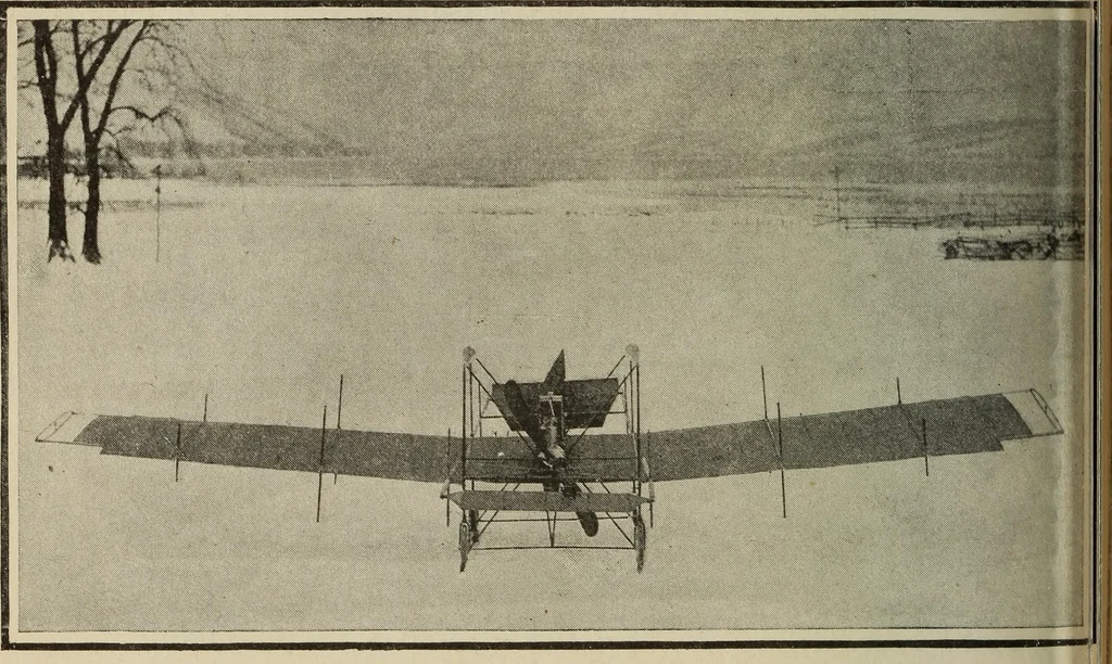An illustration from How it flies;, 1910, leaf 135