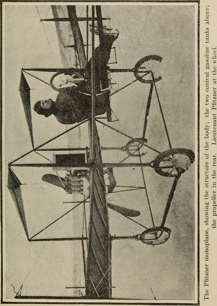 An illustration from How it flies;, 1910, leaf 136