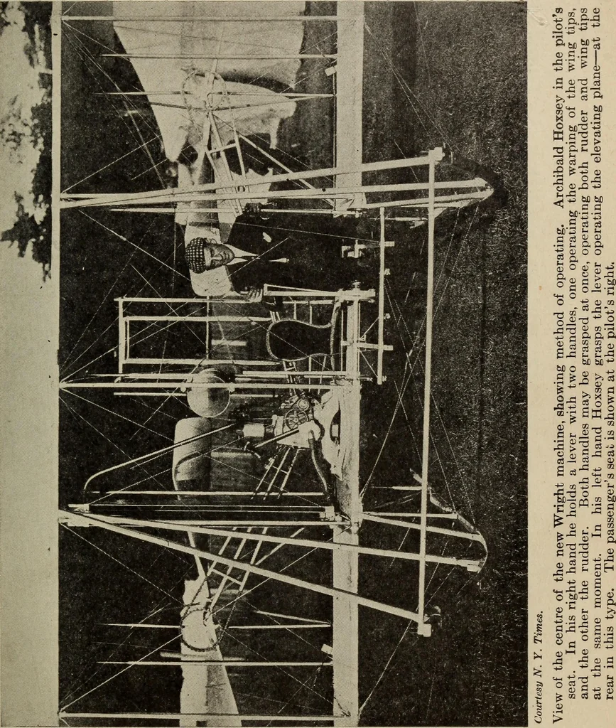 An illustration from How it flies;, 1910, leaf 160