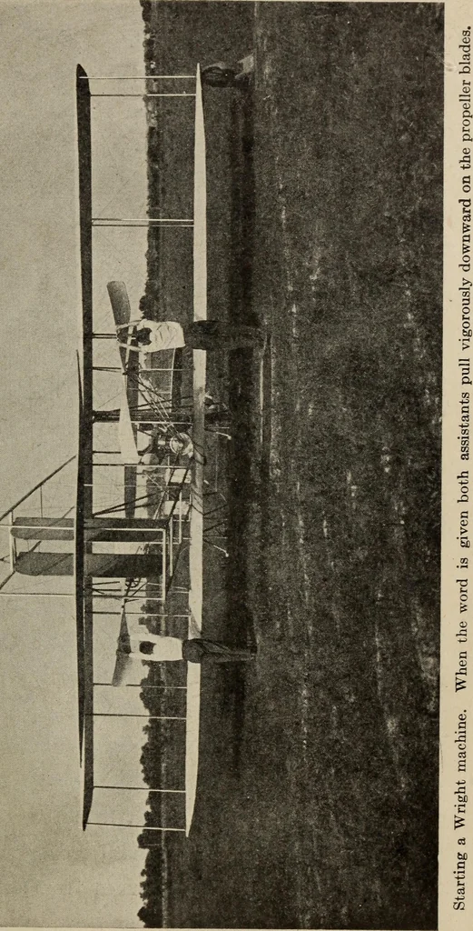 An illustration from How it flies;, 1910, leaf 162