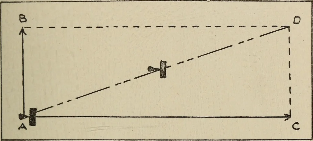 An illustration from How it flies;, 1910, leaf 164