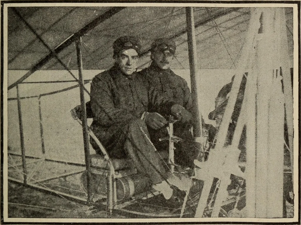 An illustration from How it flies;, 1910, leaf 168