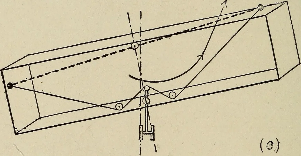 An illustration from How it flies;, 1910, leaf 173