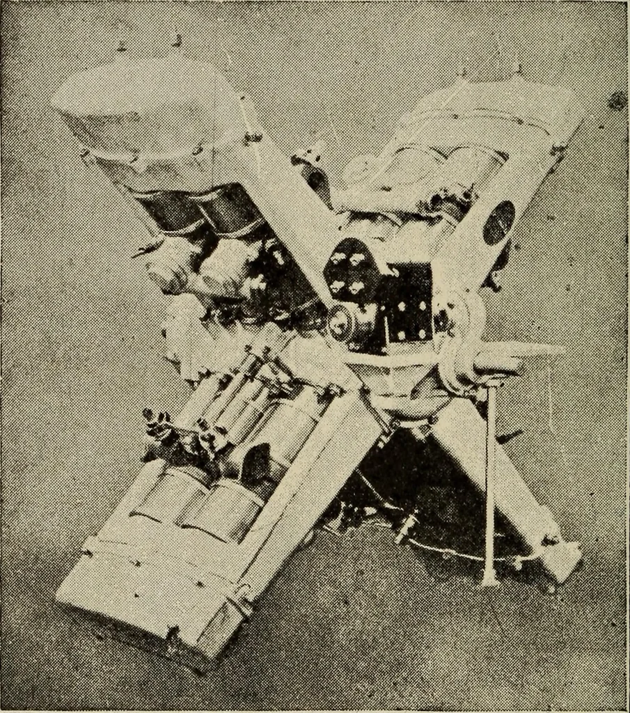 An illustration from How it flies;, 1910, leaf 203