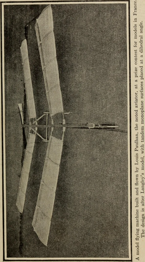 An illustration from How it flies;, 1910, leaf 218