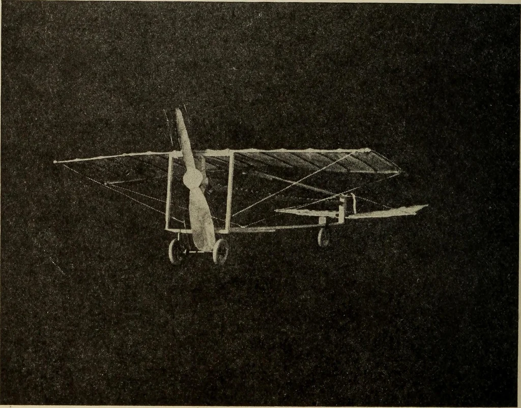 An illustration from How it flies;, 1910, leaf 235