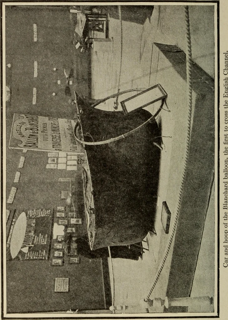 An illustration from How it flies;, 1910, leaf 273