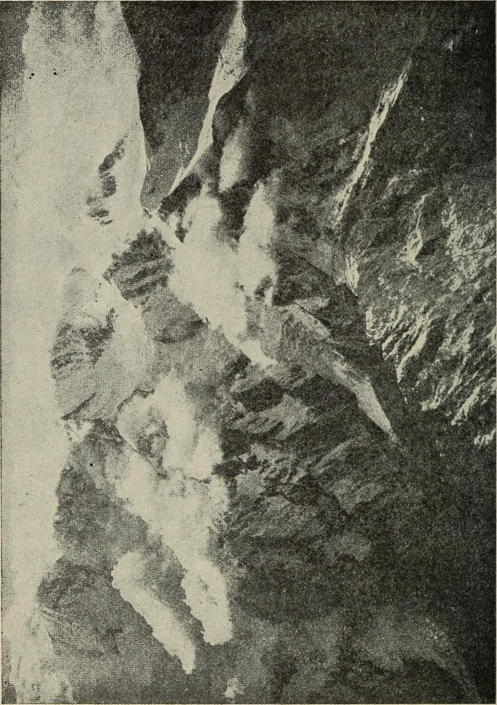 An illustration from How it flies;, 1910, leaf 285