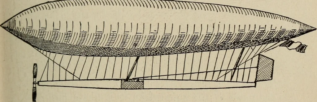 An illustration from How it flies;, 1910, leaf 306