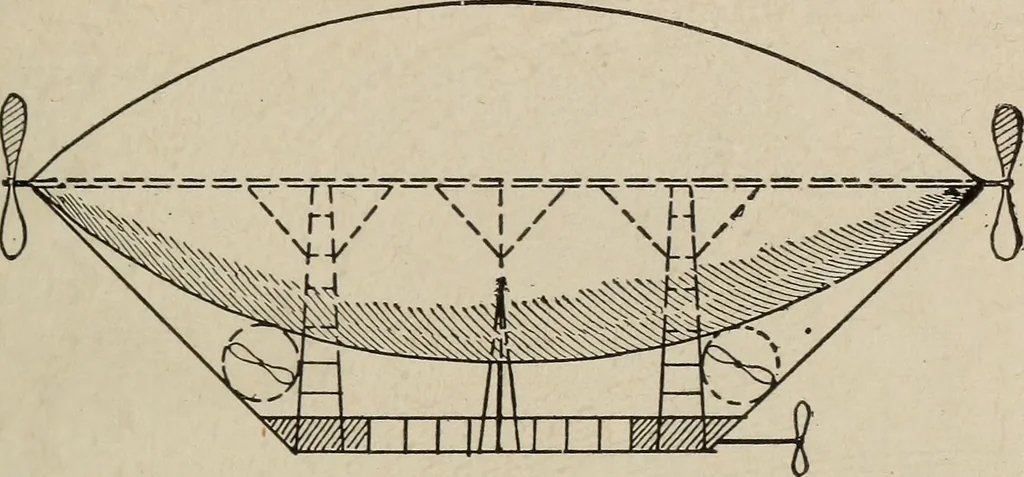 An illustration from How it flies;, 1910, leaf 314