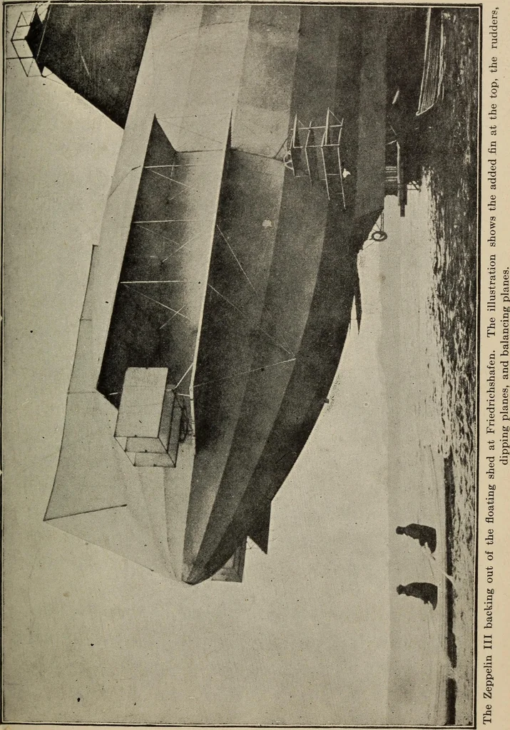 An illustration from How it flies;, 1910, leaf 320