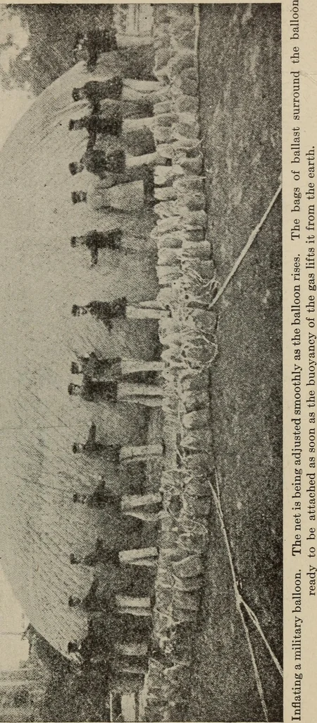 An illustration from How it flies;, 1910, leaf 346