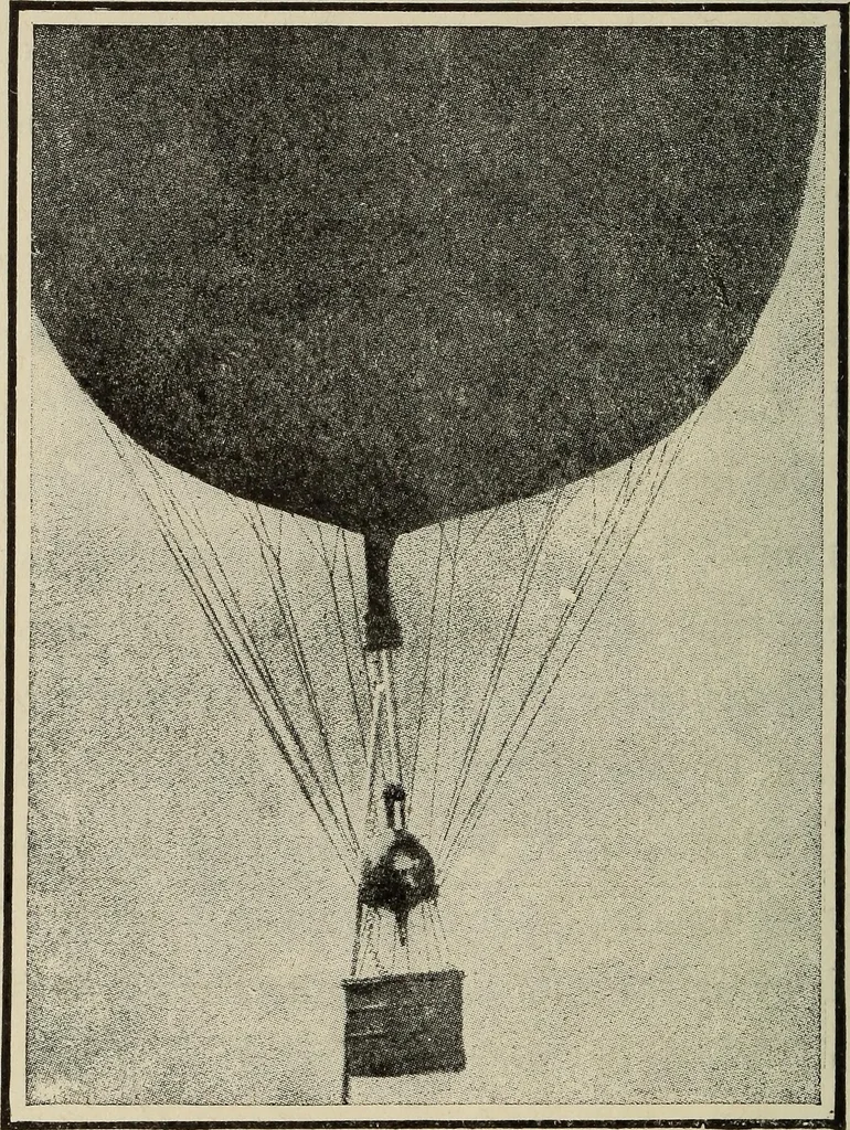 An illustration from How it flies;, 1910, leaf 369