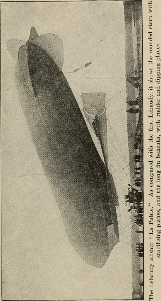An illustration from How it flies;, 1910, leaf 376