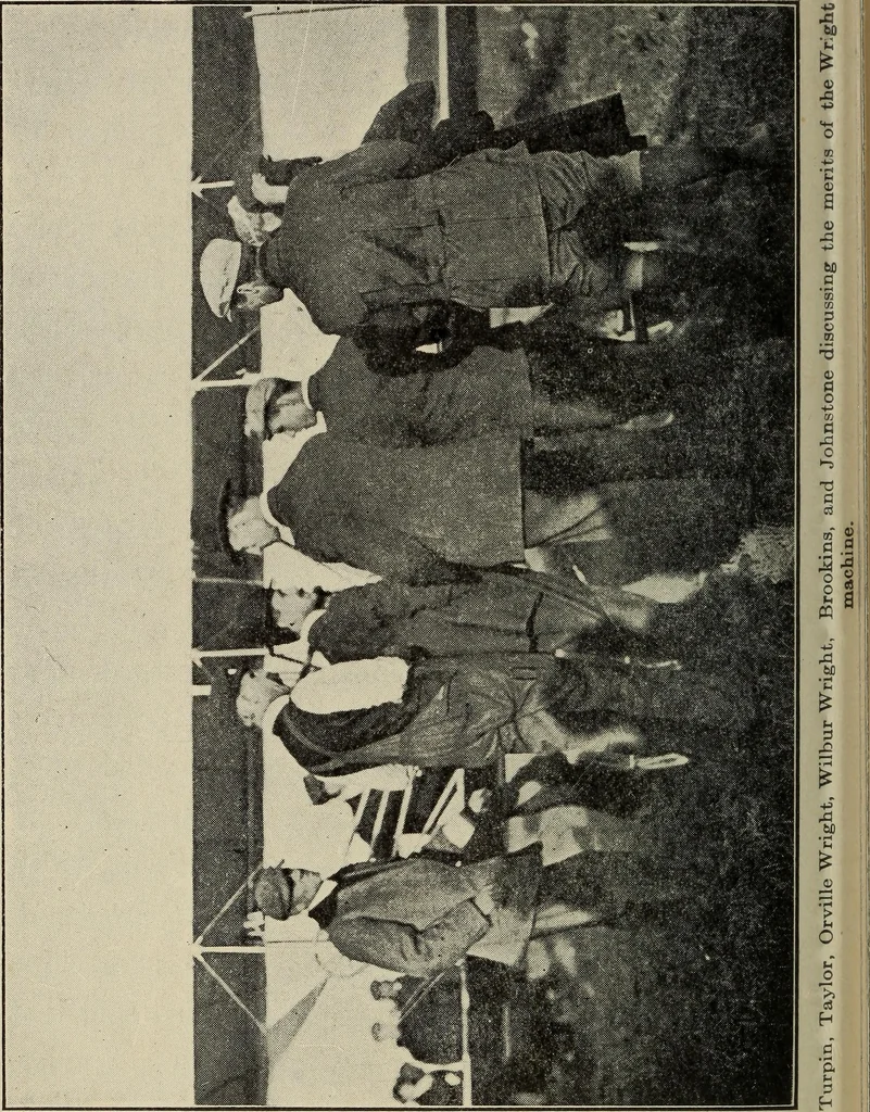 An illustration from How it flies;, 1910, leaf 383