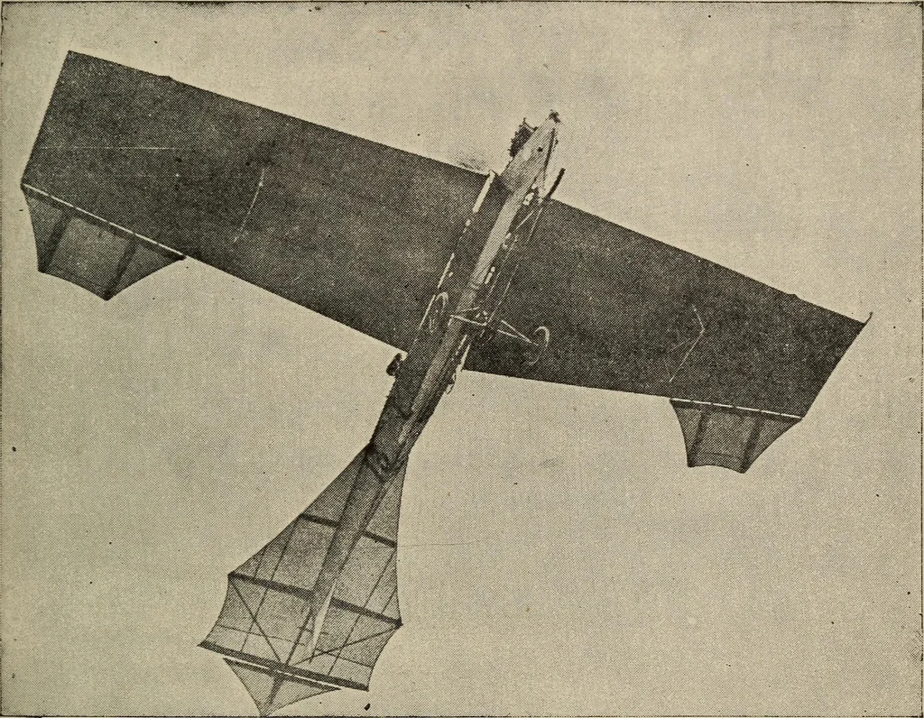 An illustration from How it flies;, 1910, leaf 430