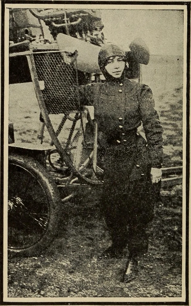 An illustration from How it flies;, 1910, leaf 447